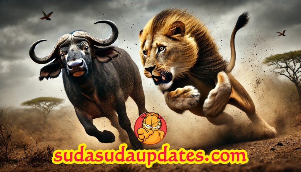 ஆசியா ஆப்பிரிக்கா சிங்கத்தின் இடையே கடுமையான யுத்தம்