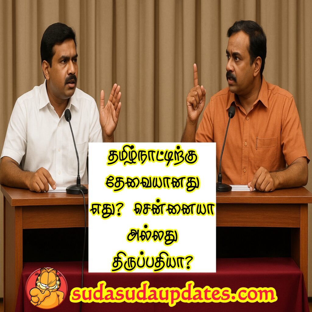தமிழ்நாட்டிற்கு தேவையானது எது? சென்னையா அல்லது திருப்பதியா?